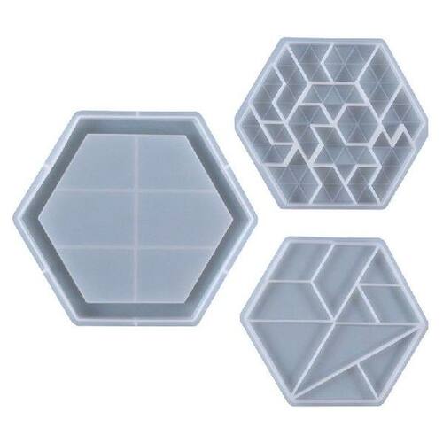 Tangram Silicone Mould Game Board Resin Mould Reusable