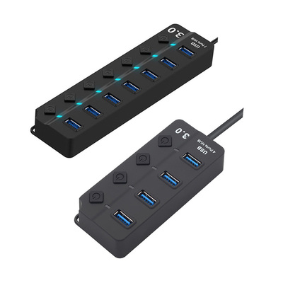 Computer Adapter USB Extend Hard Disk Powered USB 3.0 Hub Sp