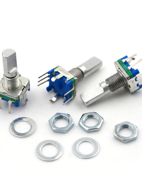 3pcs Shaft 6mm Hole 7mm 5Pin D Shaft 20 Detents Points 360 D