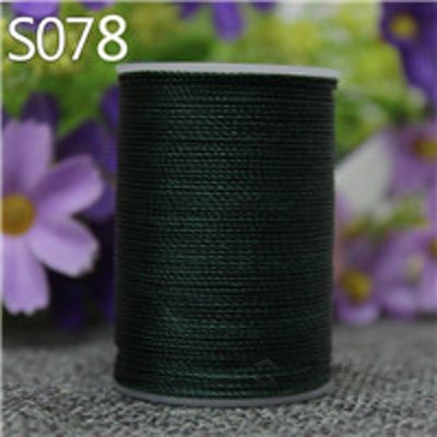 GALACES. YL045 0.45mm 148m Long Round Twist Waxed Thread Wax