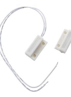 White Door Window Contacts Reed Switch Sensor