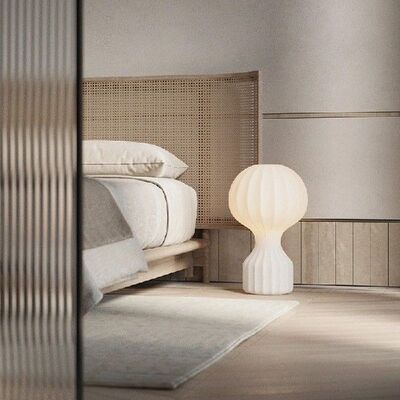 Italy Gatto Silk Table Lamp Modern Minimalist Hotel Showroom