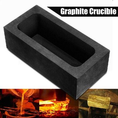Graphite Ingot Bar Mold Mould Crucible for Melting Gold