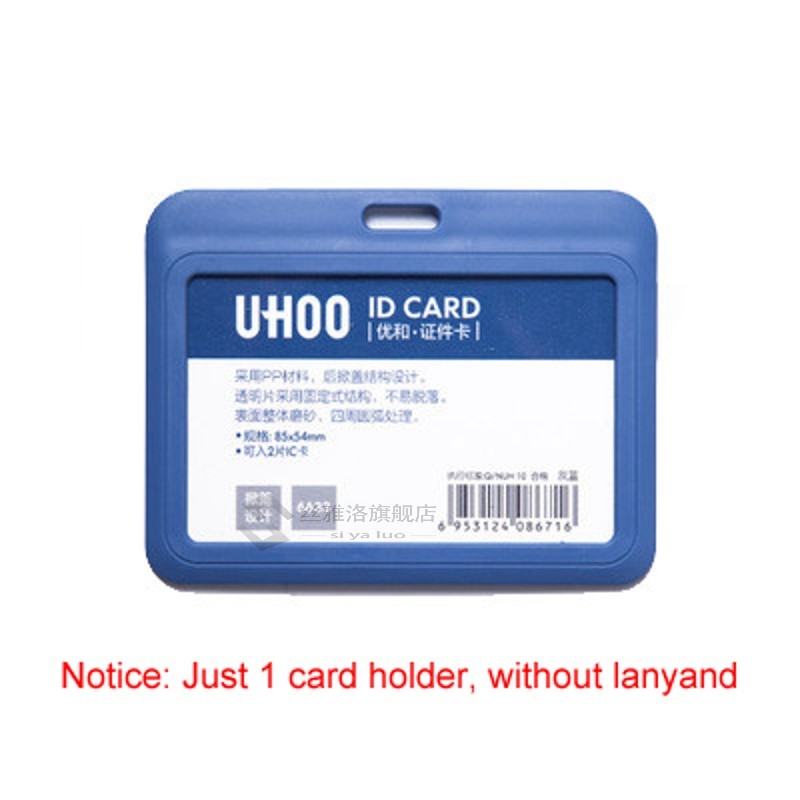 New Exhibition Cards ID Badge Holder Name Tag Staff Business