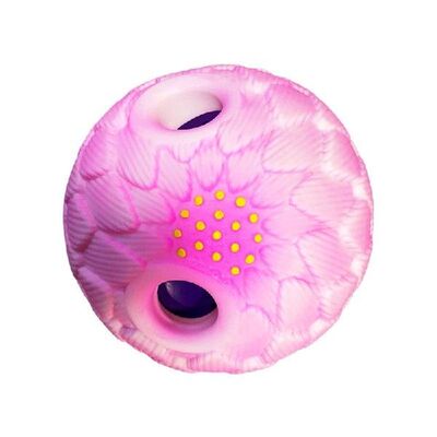 K5DC Toy Puppy Lotus Ball Chirping Chew Toy for Chasing