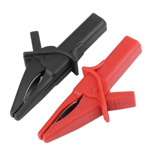 2pcs Fitting of DSO3064 HT18A Large Dolphin Gator Clips Red