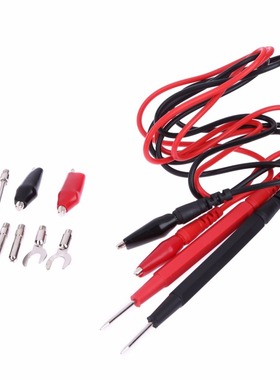 16pcs Multimeter Probe Test Lead Cable Wire Alligator Clip N
