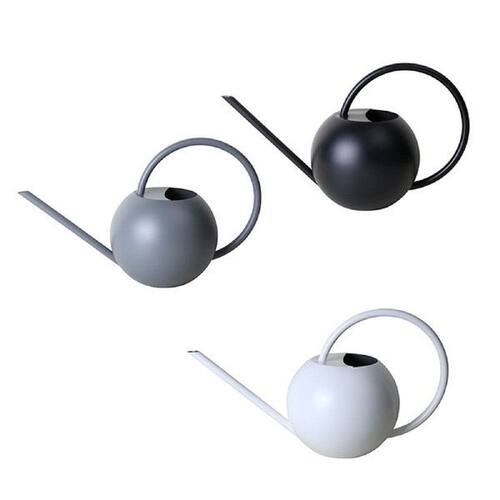 1000ml/33oz Stainless Steel Watering Can Plants Black Matte