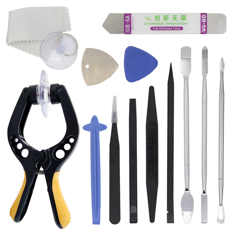 14in1 LCD Screen Opening Pliers Pry Repair Tool Kit For iPho