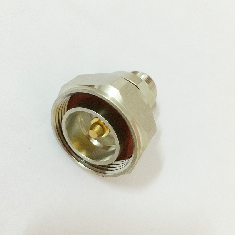 L29 7/16 DIN Male Plug to NType Female Jack Straight RF Coax
