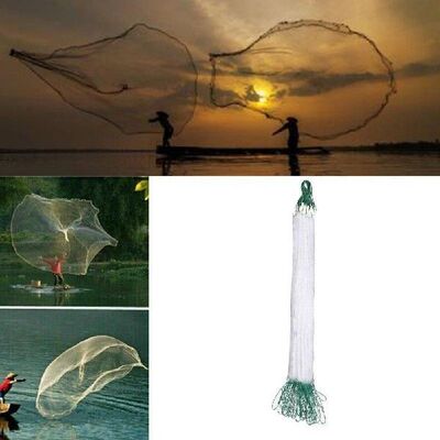 New Fishing Net Fish Mesh Trap Monofilament Gill Net