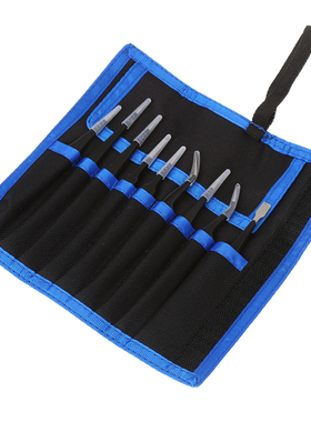 9 Pcs Precision Tweezers Kit Anti-Static Set For Electronics