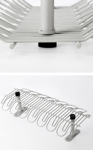 Cable Management Tray Wire Basket Cord Storage Organizer Und