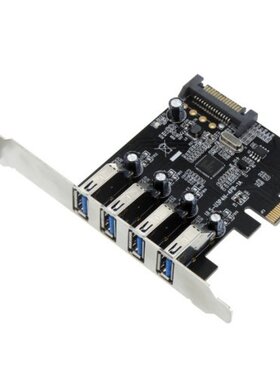 4-Port SuperSpeed USB 3.0 PCI Express Controller Card Adapte