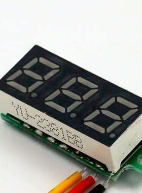 3 Bits DC 0-100v 0.36 inch Red LED Display Panel Meter Voltm