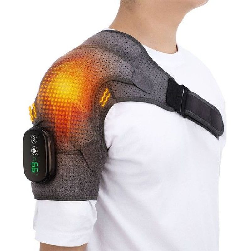 Wireless Electric Shoulder Heating Pad Massager Massage