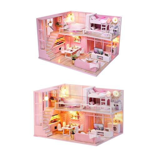 1set DIY Doll House Dream hot sale Angel Wooden Miniature Do