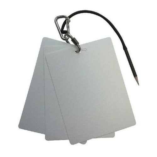 Scuba Diving 3 Panels Writing Slate Pad Board with Pencil