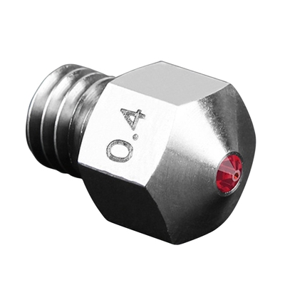 3D Printer Accessories 1.75mm Consumable Nozzle MK8 Ruby Ext