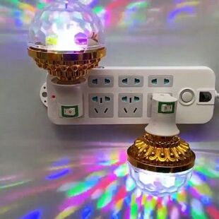 LED Magic Disco Ball Light Colorful Stage Lighting Bulb