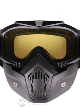 2020 New  Removable Winter Snow Sports Motorcycle Goggles Sk