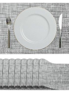 Heat Resistant Placemats Placemats Set Of 10 Rectangle