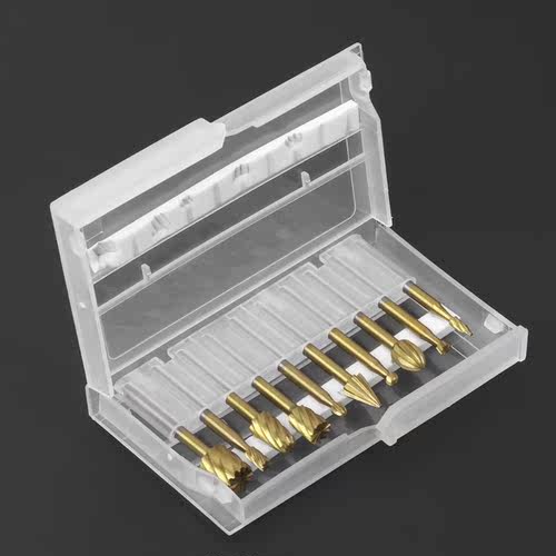 10pcs Rotary File Engraving Cutter Wood Tool Electric Grindi