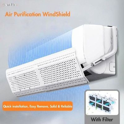 vanzlife Air Conditioner Wind Shield Anti-Direct Blowing