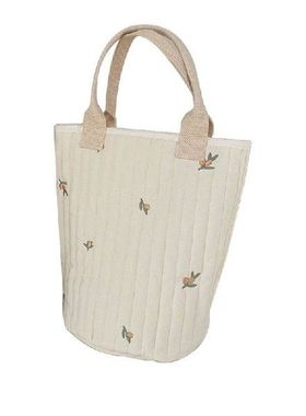 Embroidery Baby Bottle Bag on Stroller Soft Cotton Bucket