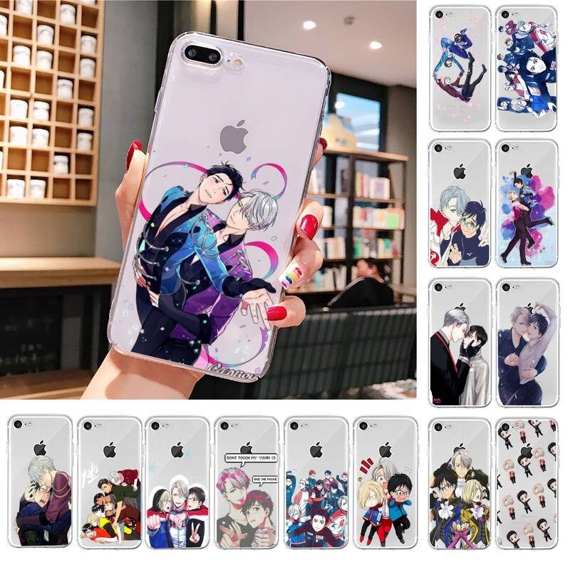 yuri on ice phone case for iphone x xs max 6 6s 7 7plus 8 8