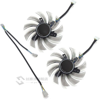75mm GA81S2 DC 12V 0.35A 4Pin Cooler Fan 40x40x40MM  ZOTAC G