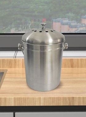 Recycle Bin with Handle Multifunctional Recycling Trash for