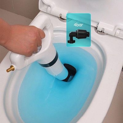 Portable Inflatable Pipe Clogged Remover Sewer Toilet