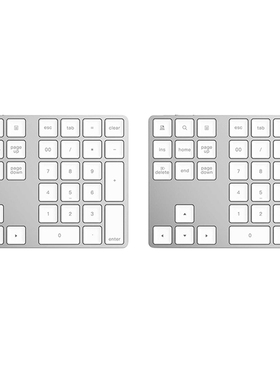 2X Bluetooth 3.0 Numeric Keypad 34 Keys Digital Keyboard for