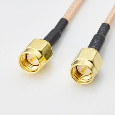 5M SMA Male Jack to SMA Male With Nut RF Coax Pigtail Cable