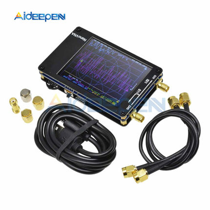 2.8 inch LCD NanoVNA Vector Network Analyzer Kit MF HF VHF U