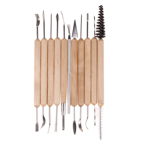 1Clay Sculpting Kit Sculpt Smoothing Wax Carving Pottery Cer