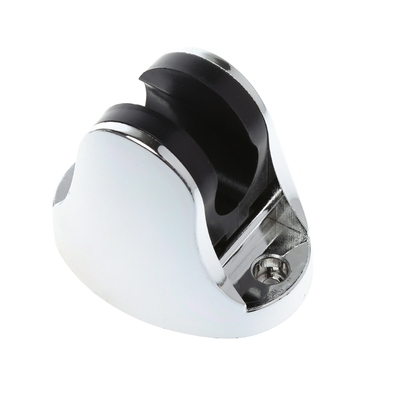 Chrome Bathroom Shower Base Holder Hose Mount Head Stand Bra