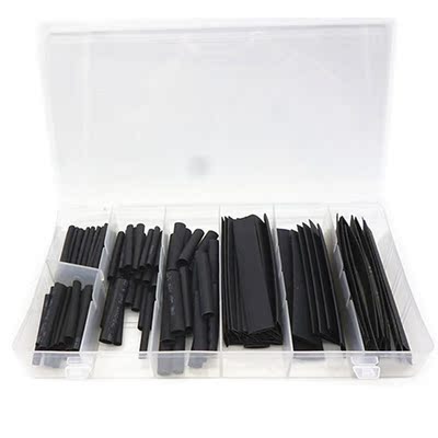 Black Shrink Heatshrink Wire Cable Tubing Tube Sleeving Slee