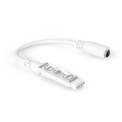 Regulador de Intensidad Controlador para LED Tira Luz RGB 12