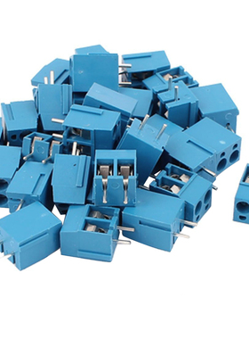 30Pcs 2 Way 2P PCB Mount Screw Terminal Block Connector 5.08