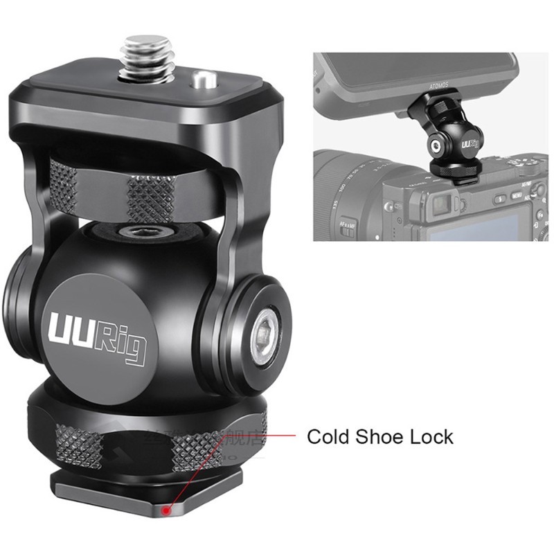 Rig R015 Monitor Mount Bracket Holder Mini Robot head With C