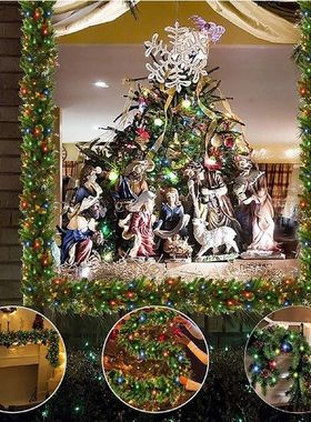 And String Lights Wire With Cones LightsGreen LED Battery