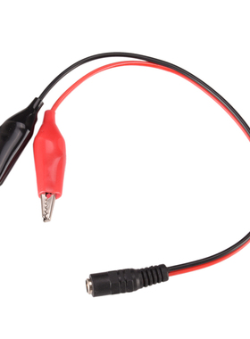 Alligator Clips Crocodile Wire Male/female To Car Cigarette