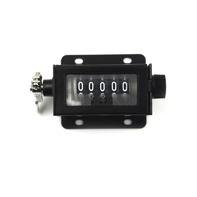 D67-F 0-99999 5-Digit Counters Casing Black Mechanical Pull