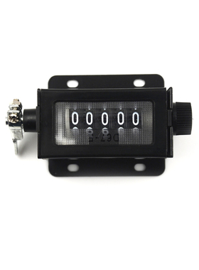 D67-F 0-99999 5-Digit Counters Casing Black Mechanical Pull