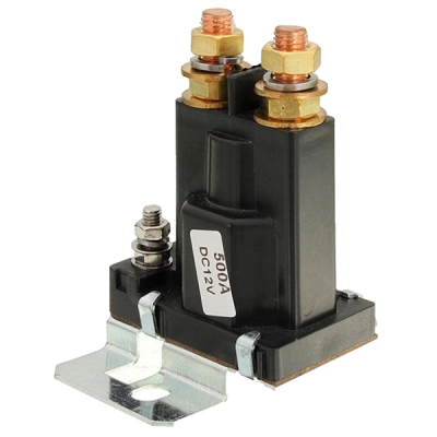 Dual Battery Isolator Relay Start On/Off 4 Pin 500A 12V For