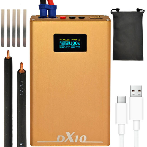 PortableMini DIY 18650 Battery Spot Welding Machine OLED Dis