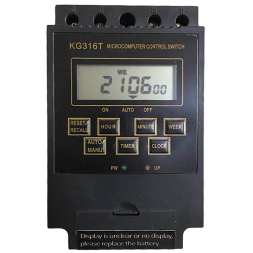 25A Microcomputer Programmable Electronic Timer Time Switch