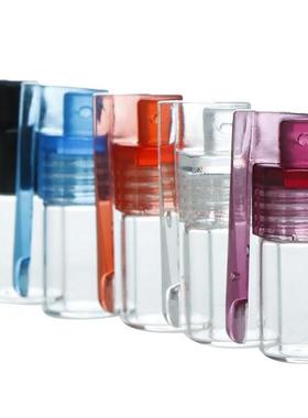 1pc 31mm/15mm Glass Bottle Snuff Snorter Botella Bullet Rock